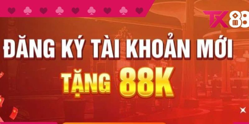 Hướng Dẫn Cách Nhận Khuyến Mãi TX88 Và Ưu Đãi Tuyệt Vời 1 Cách nhận khuyến mãi tx88 bằng đăng ký tài khoản và nhận ưu đãi chào mừng