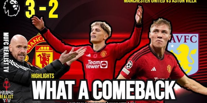 Kèo Tài Xỉu Trận Manchester United vs Aston Villa 25/5/2025 22:00: Phân Tích Chi Tiết 1 Manchester United vs Aston Villa